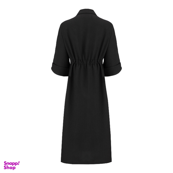 مانتو زنانه السانا مدل باتیس کد 229001 رنگ مشکی