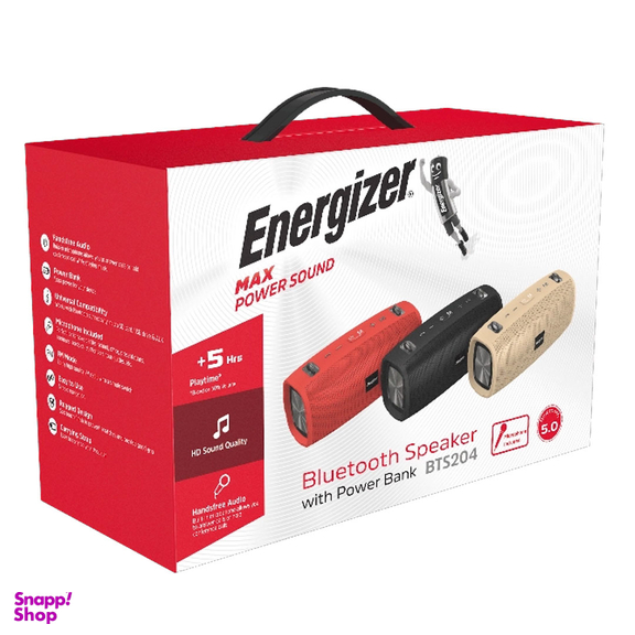 اسپیکر بلوتوثی انرجایزر مدل BTS204