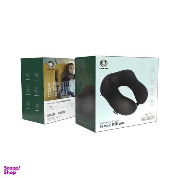 بالش گردنی گرین لاین مدل GNMEFMNECKBK