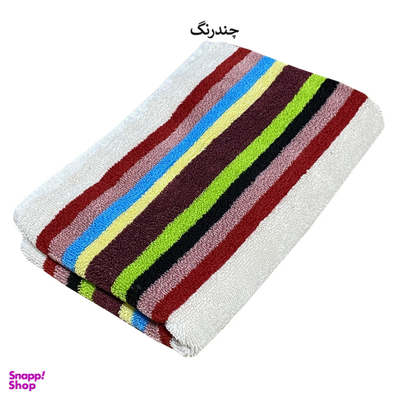 حوله دستی شایسته مدل لیدا سایز 35×70 سانتی متر