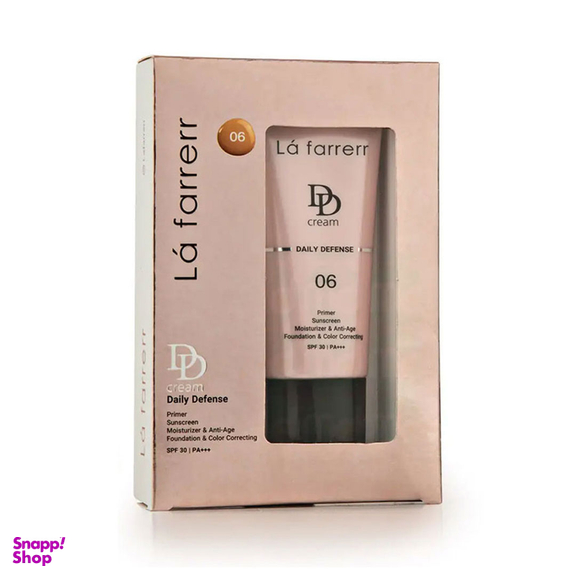 دی دی کرم رنگی لافارر SPF30 مدل 06 Caramel مناسب انواع پوست حجم 33 میلی لیتر