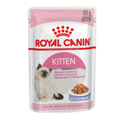 غذای گربه رویال کنین مدل Kitten In Jelly وزن 85 گرم
