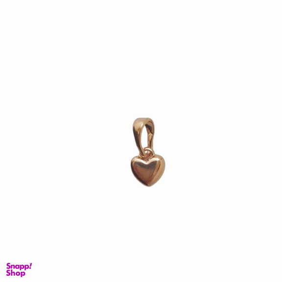 آویز گردنبند زنانه ژوپینگ مدل قلب رنگ طلایی