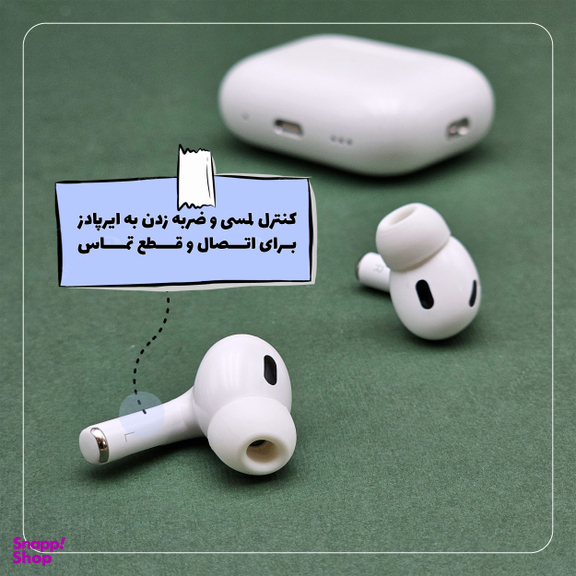 هدفون بلوتوثی ریمکس مدل AirPods Pro 2 Type-C