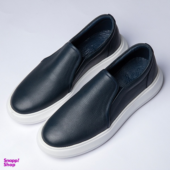 کفش چرم مردانه پانوپا مدل ونس کد 010 رنگ سفید