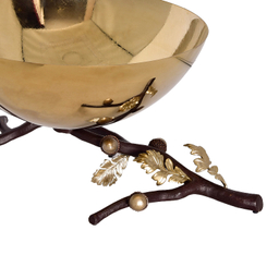 میوه خوری ریتون طرح شاخه بلوط کد B4- gold