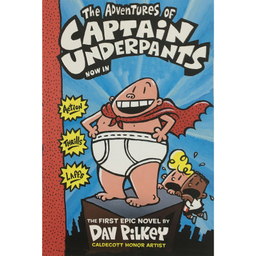 کتاب 1 Captain Underpants اثر Dav Pilkey انتشارات معیار علم