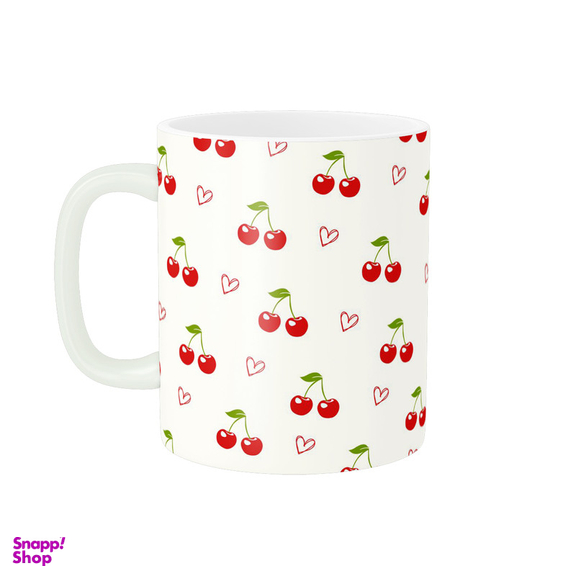 ماگ پاد آفرین طرح گیلاس کد 1306