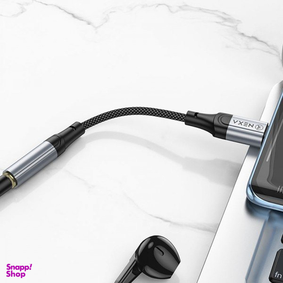 مبدل Type-C به Jack 3.5mm نکسا مدل AUX LX20