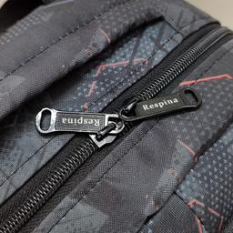 کیف مدرسه رسپینا اسپرت طرح شش ضلعی مدل hexagon با جامدادی