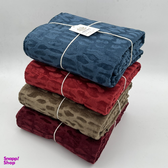 پتو مسافرتی کوکو جم مدل سنگی سایز 160×220 سانتی متر