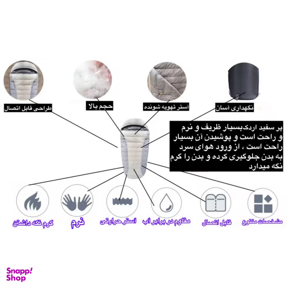 کیسه خواب مدل Confort -20 2.2KG