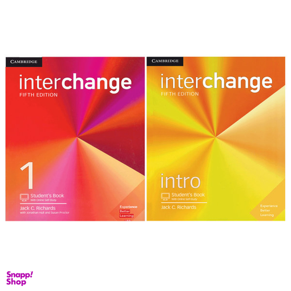 کتاب Interchange اثر جمعی از نویسندگان انتشارات زبان مهر مجموعه دو جلدی