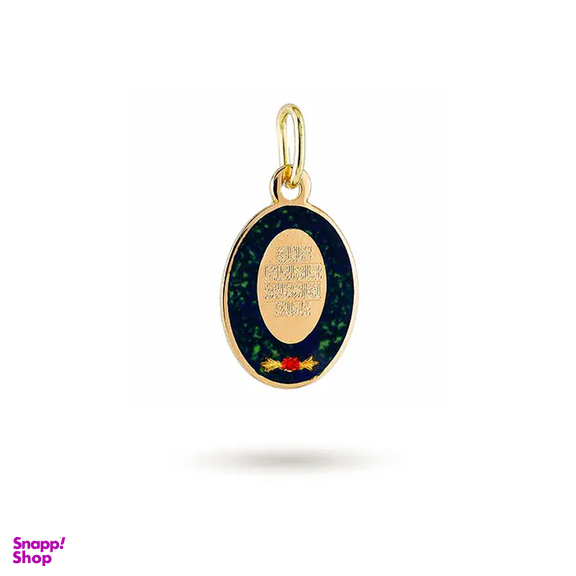 پلاک گردنبند طلا 18 عیار دخترانه میلی گالری طرح وان یکاد کد MT808