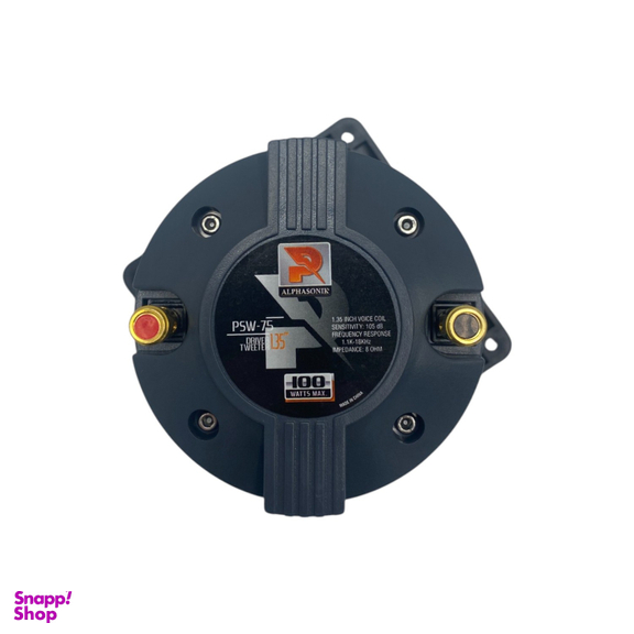 هورن خودرو آلفاسونیک مدل PSW-75 رنگ مشکی