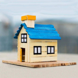 چوب بستنی پهن مدل A1100 بسته 40 عددی