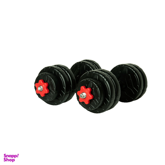 دمبل رادیس فیت مدل DVP-5-mix1 وزن 5 کیلوگرم بسته 2 عددی