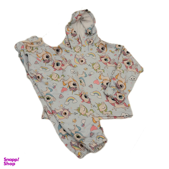 ست هودی و شلوار دخترانه کد 29