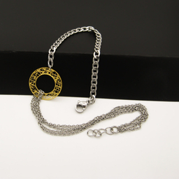 پابند طلا 18 عیار زنانه مانچو مدل ag007