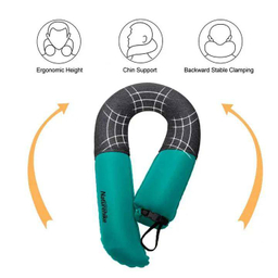 بالش بادی گردنی نیچرهایک مدل Multifunctional Extended U-Shaped Inflatable Pillow کد ZT004
