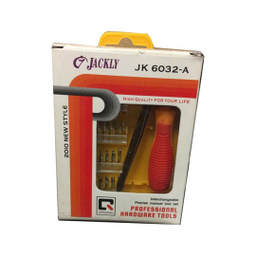مجموعه 32 عددی پیچ گوشتی جکلی مدل jk 6032-A