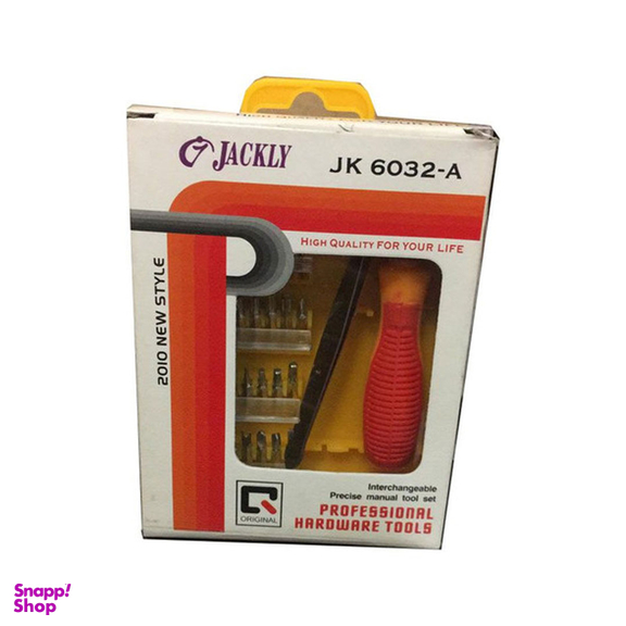 مجموعه 32 عددی پیچ گوشتی جکلی مدل jk 6032-A