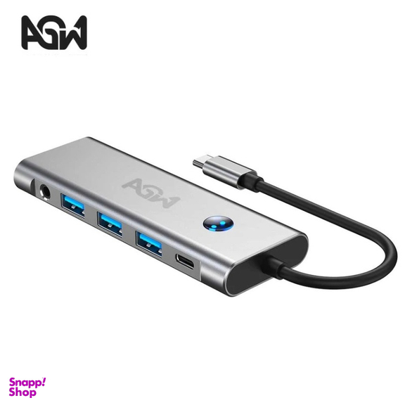 USB هاب 9 پورت Type-C ای جی دبلیو مدل BYL-2410