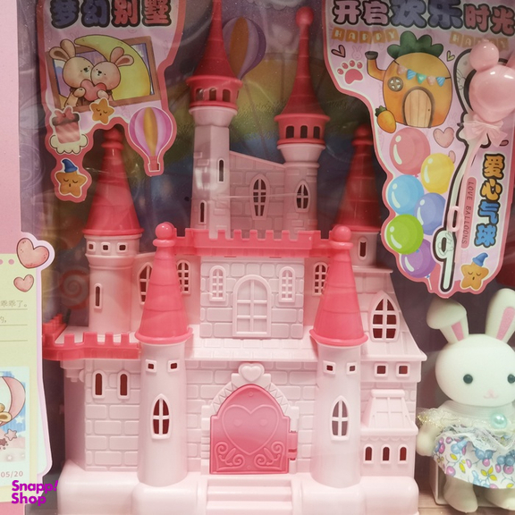 اسباب بازی ست خرگوشی با لوازم و قصر طرح 005