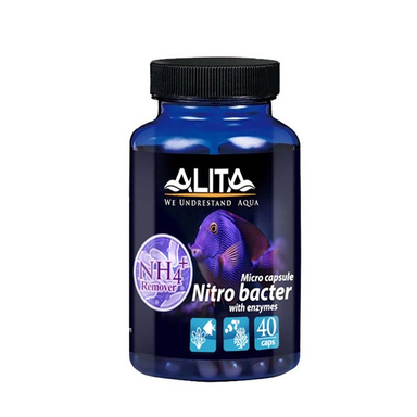 کپسول باکتری زنده آبزیان آلیتا بسته 40 عددی