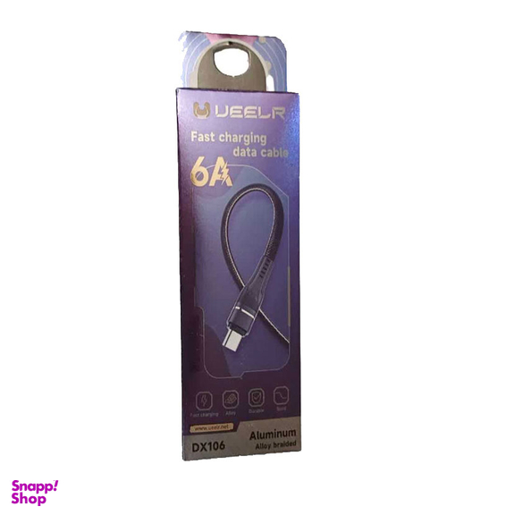کابل تبدیل USB به USB-C یولر مدل UEELR_DX106 طول 1 متر