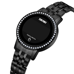 ساعت دیجیتال زنانه اسکمی مدل 1669 رنگ مشکی