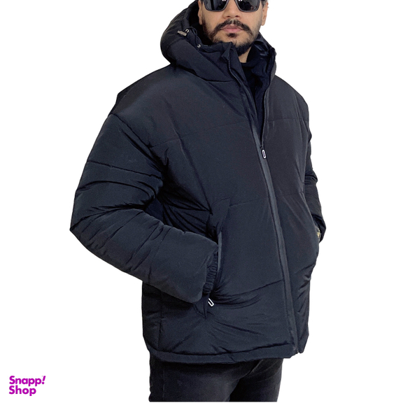 کاپشن مردانه مدل باکسی کد 2 رنگ مشکی