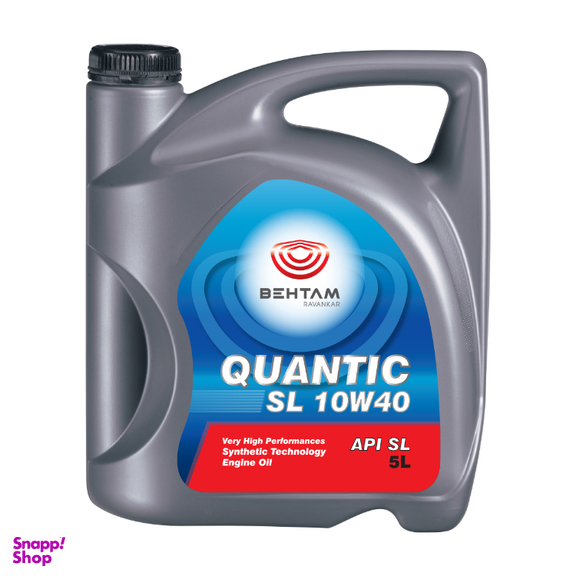 روغن موتور بهتام مدل 10W40 Quantic SL حجم 5 لیتر