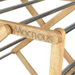 بند رخت چوب استیل آکاردئونی مکنوس کد 670612