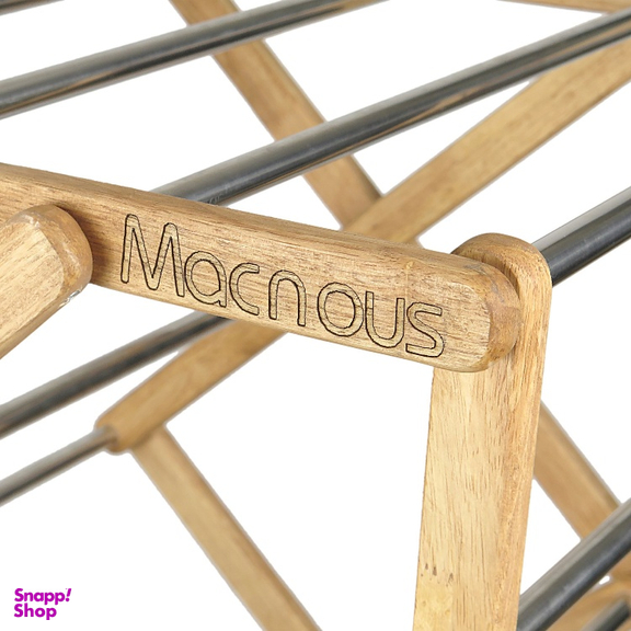 بند رخت چوب استیل آکاردئونی مکنوس کد 670612