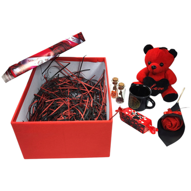 ست هدیه روز عشق مدل خرس مجموعه 8 عددی