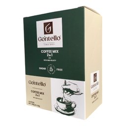 کافی میکس 2×1 بدون شکر رژیمی گونتلو بسته ۱۰ عددی