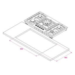 اجاق گاز صفحه ای کن مدل IS-9505