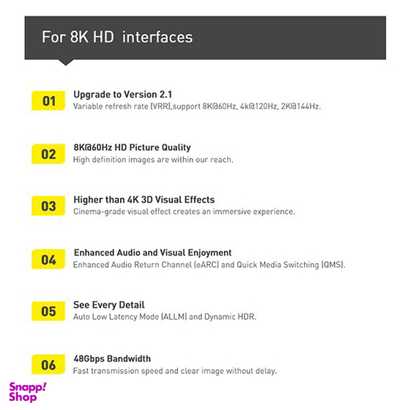 کابل HDMI باسئوس مدل WKGQ000001 طول 1 متر