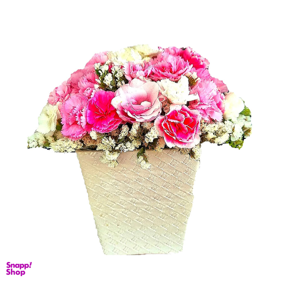 باکس گل طبیعی مدل گرد کد 1