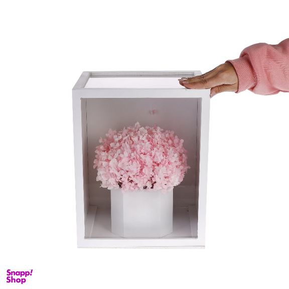 چراغ خواب رومیزی طرح گل جاودان PL112