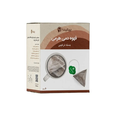 قهوه دمی هرمی بسته ترکیبی پپتینا بسته 6 عددی
