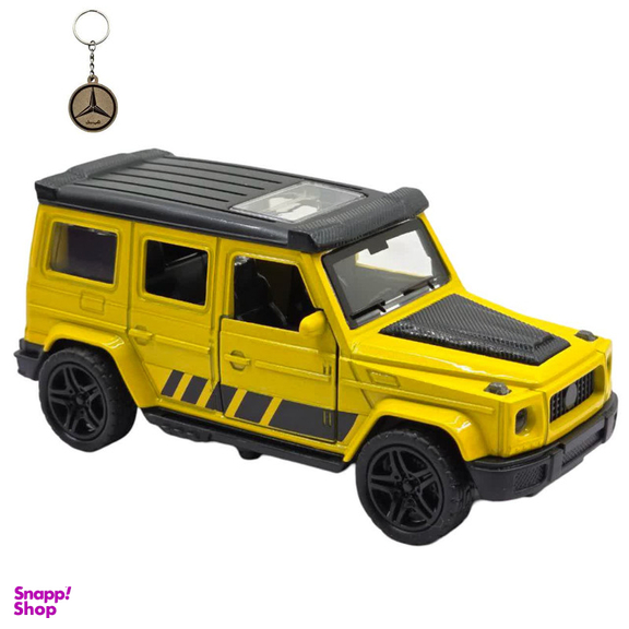 ماکت ماشین ناب سل مدل بنز جی کلاس فلزی موزیکال چراغدار MERCEDES BENZ G-CLASS به همراه جاسوییچی