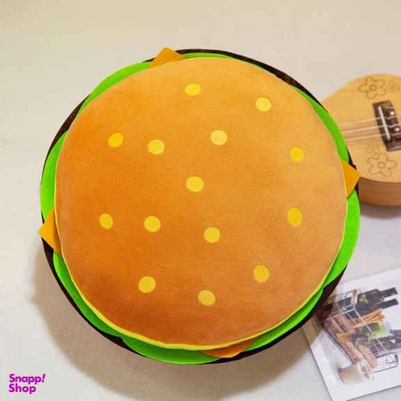 عروسک طرح همبرگر بالشتی طول 40 سانتی متر