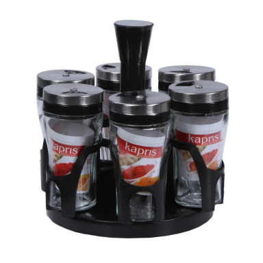 ست جای ادویه 6 پارچه کاپریس مدل پارادایس کد 12663