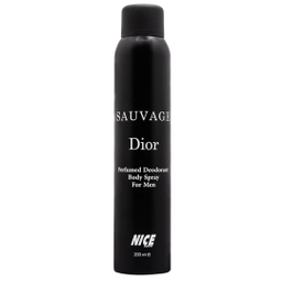 اسپری خوشبو کننده بدن مردانه نایس پاپت مدل Sauvage Dior حجم 200 میلی‌‌ لیتر