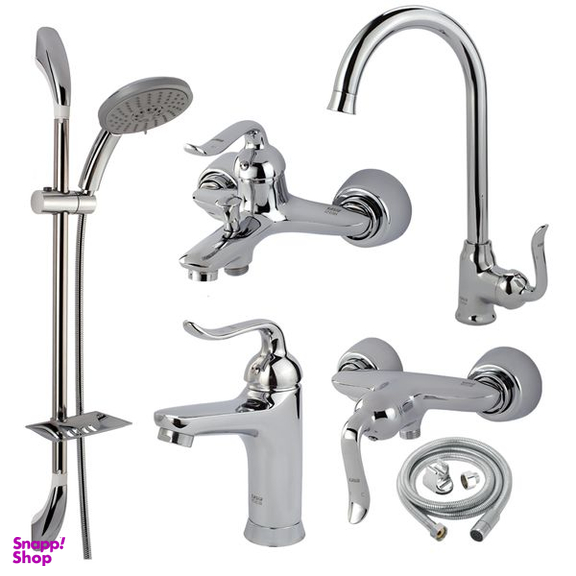 ست شیرآلات کسری مدل رابین مجموعه 6 عددی