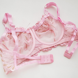 ست شورت و سوتین زنانه کارنا رز مدل فنردار کد 3389-6 رنگ صورتی