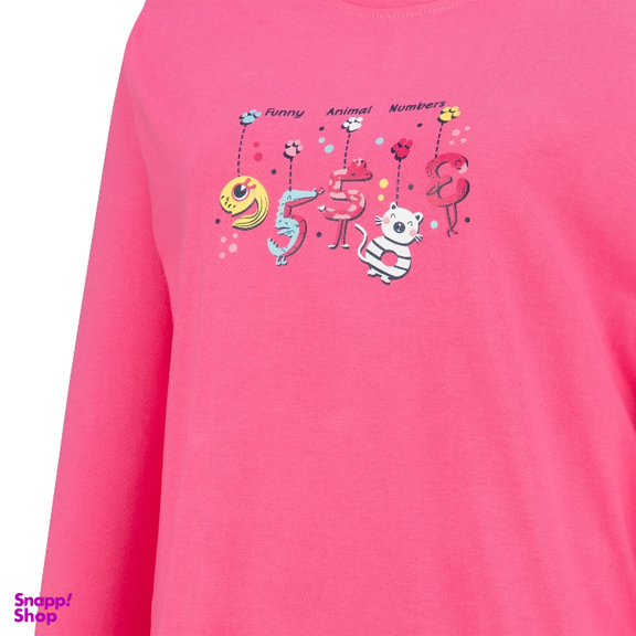 ست بلوز و شلوار راحتی زنانه کد 1041 رنگ صورتی