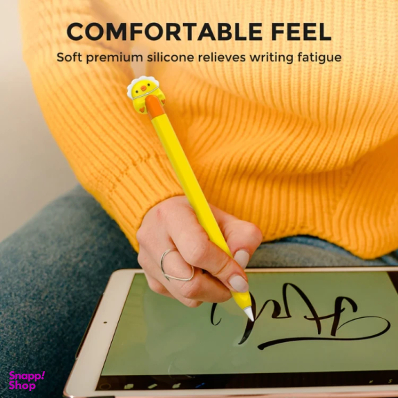 کاور قلم لمسی آهااستایل مدل PT129-2 طرح جوجه مناسب اپل سری 2